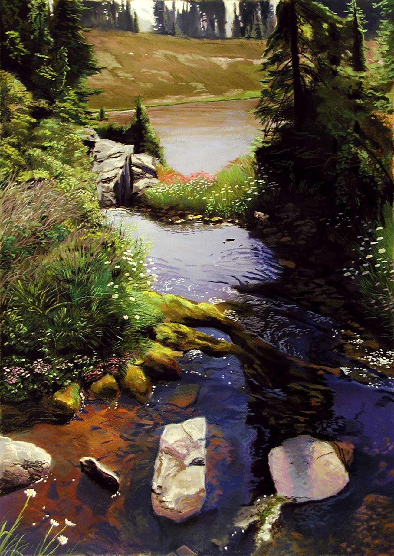 Streamlet, Slopes of Mt. Baker