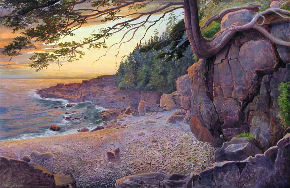 Cove, Ocean, Dawn