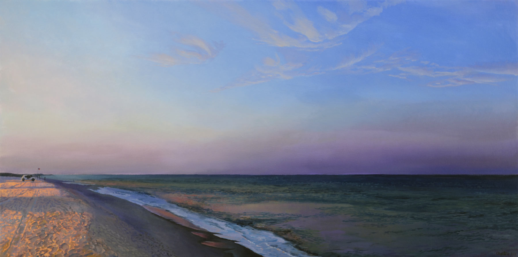 Landscape Paintings of Cape Cod by Arthur Chartow "Nauset Beach